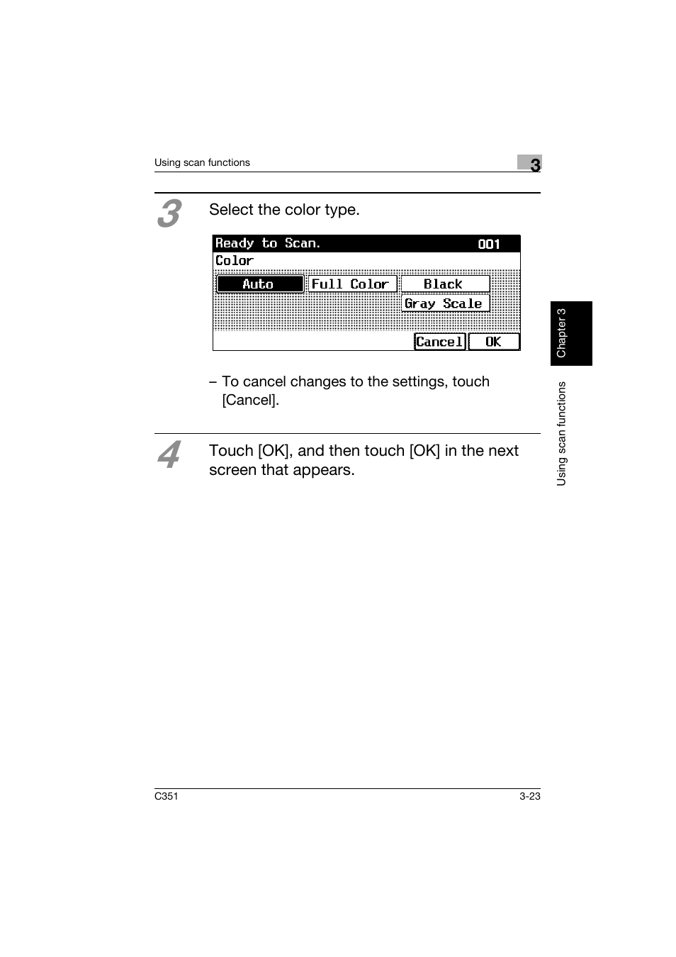 Konica Minolta BIZHUB C351 User Manual | Page 106 / 158