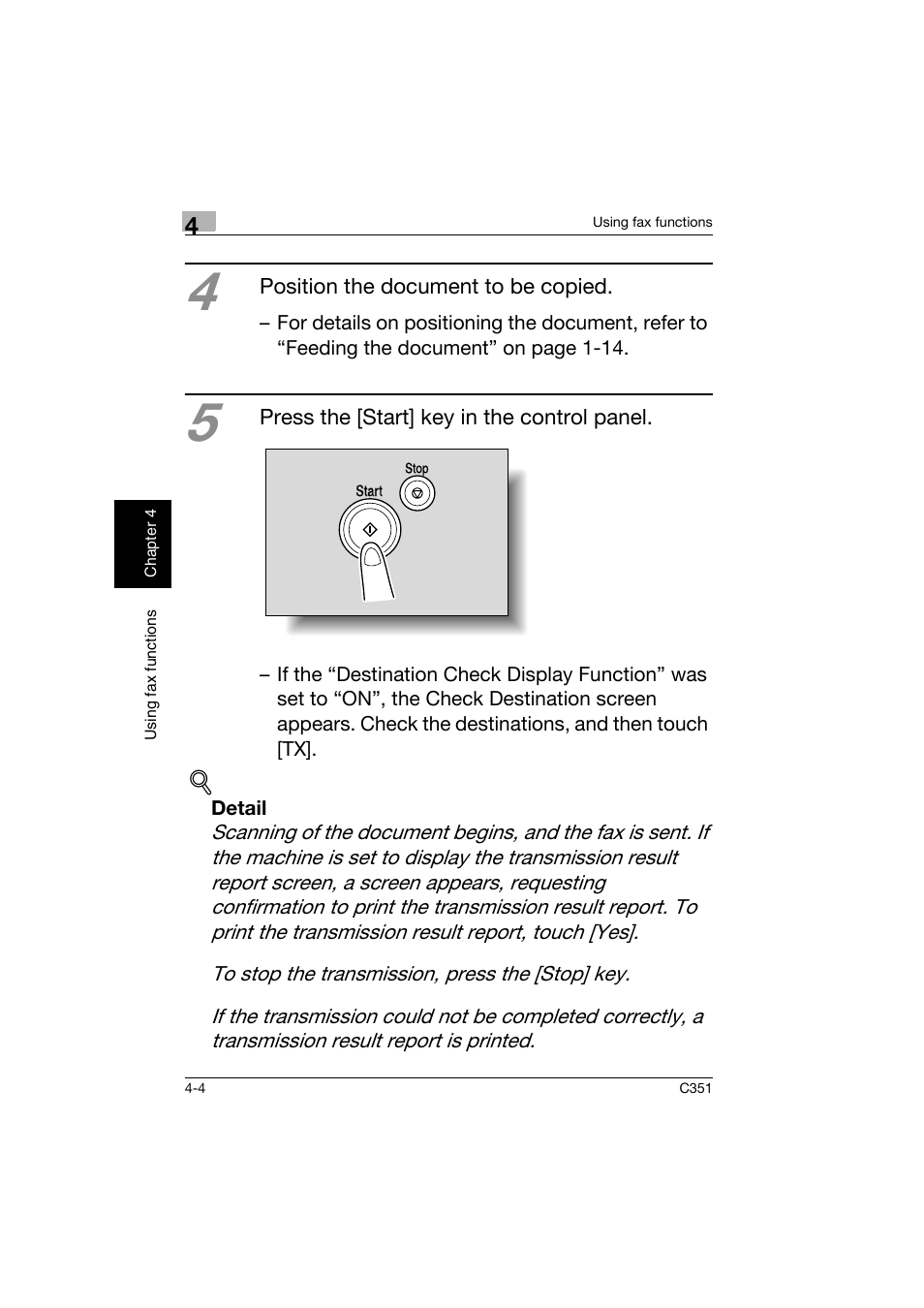 Konica Minolta BIZHUB C351 User Manual | Page 119 / 158