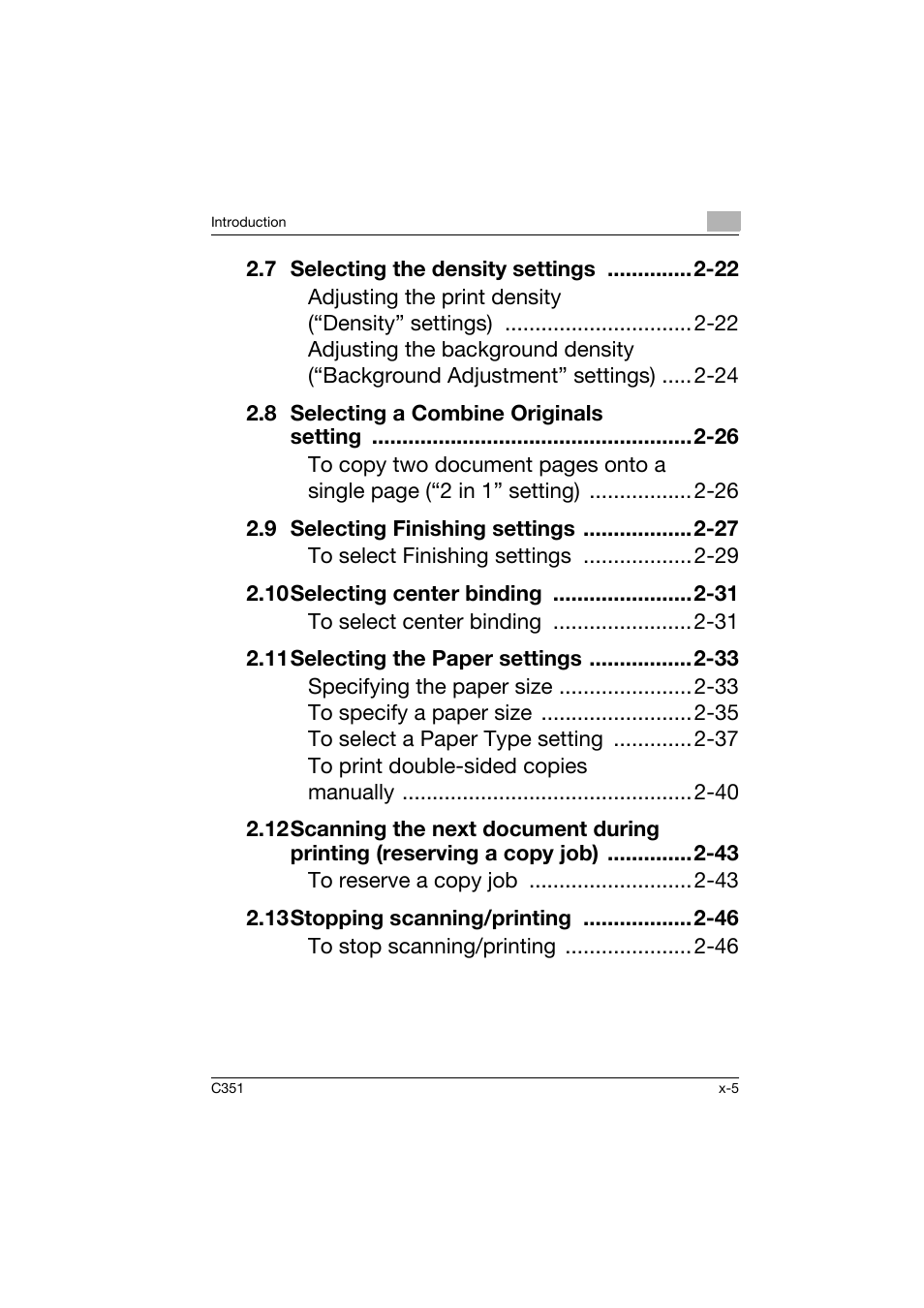 Konica Minolta BIZHUB C351 User Manual | Page 6 / 158