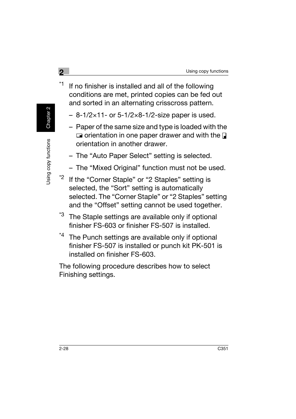 Konica Minolta BIZHUB C351 User Manual | Page 63 / 158