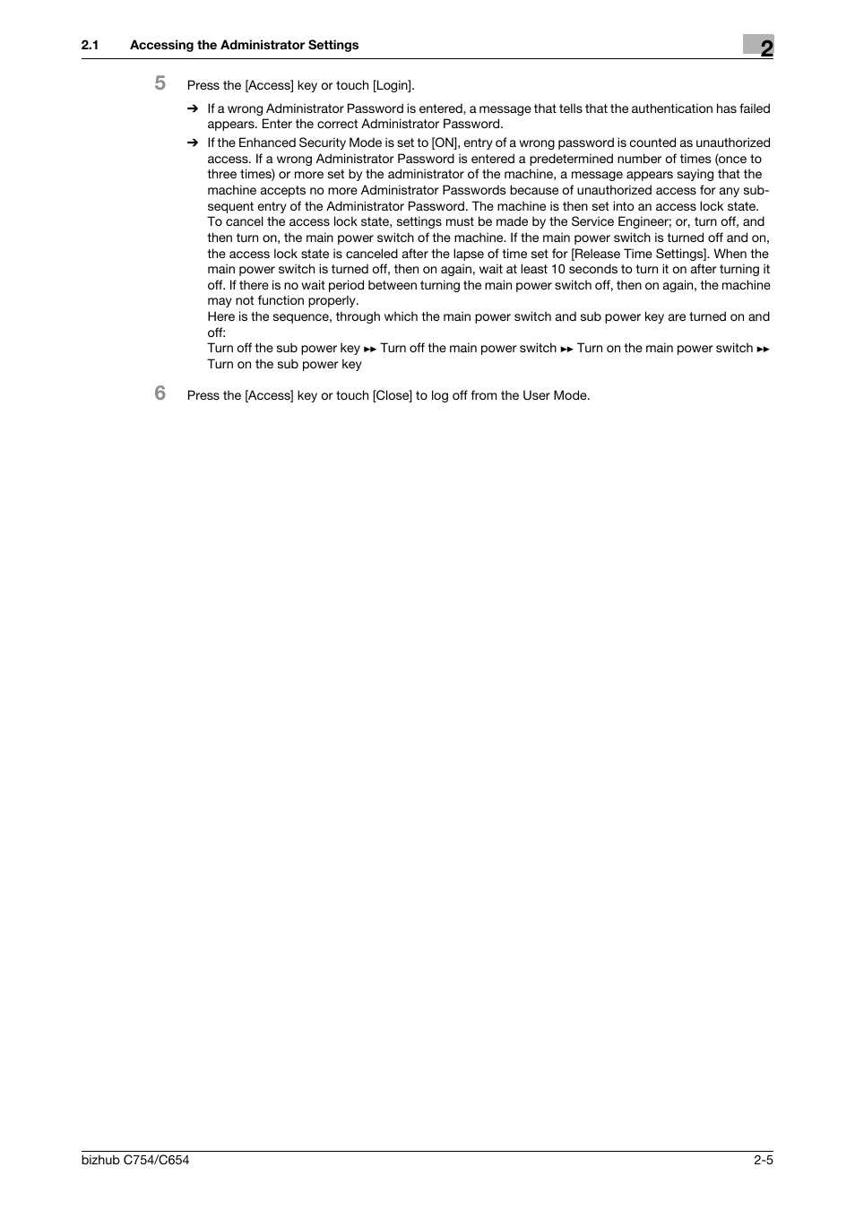 Konica Minolta bizhub C654 User Manual | Page 17 / 58