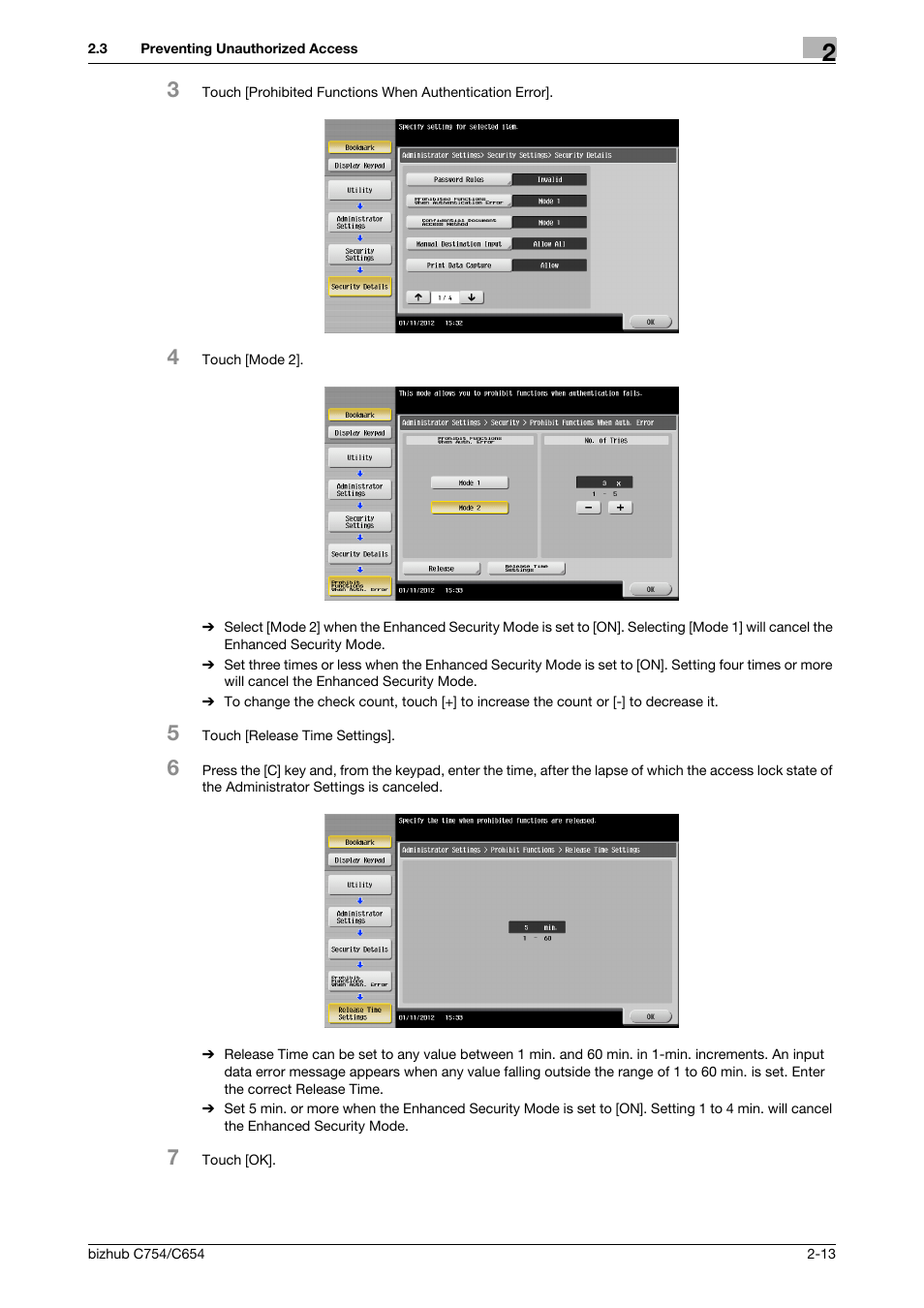 Konica Minolta bizhub C654 User Manual | Page 25 / 58