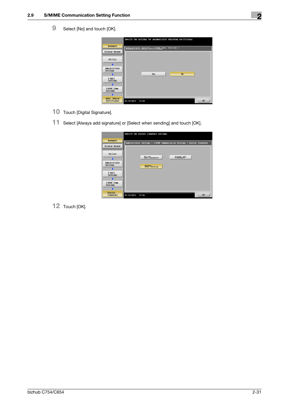 Konica Minolta bizhub C654 User Manual | Page 43 / 58