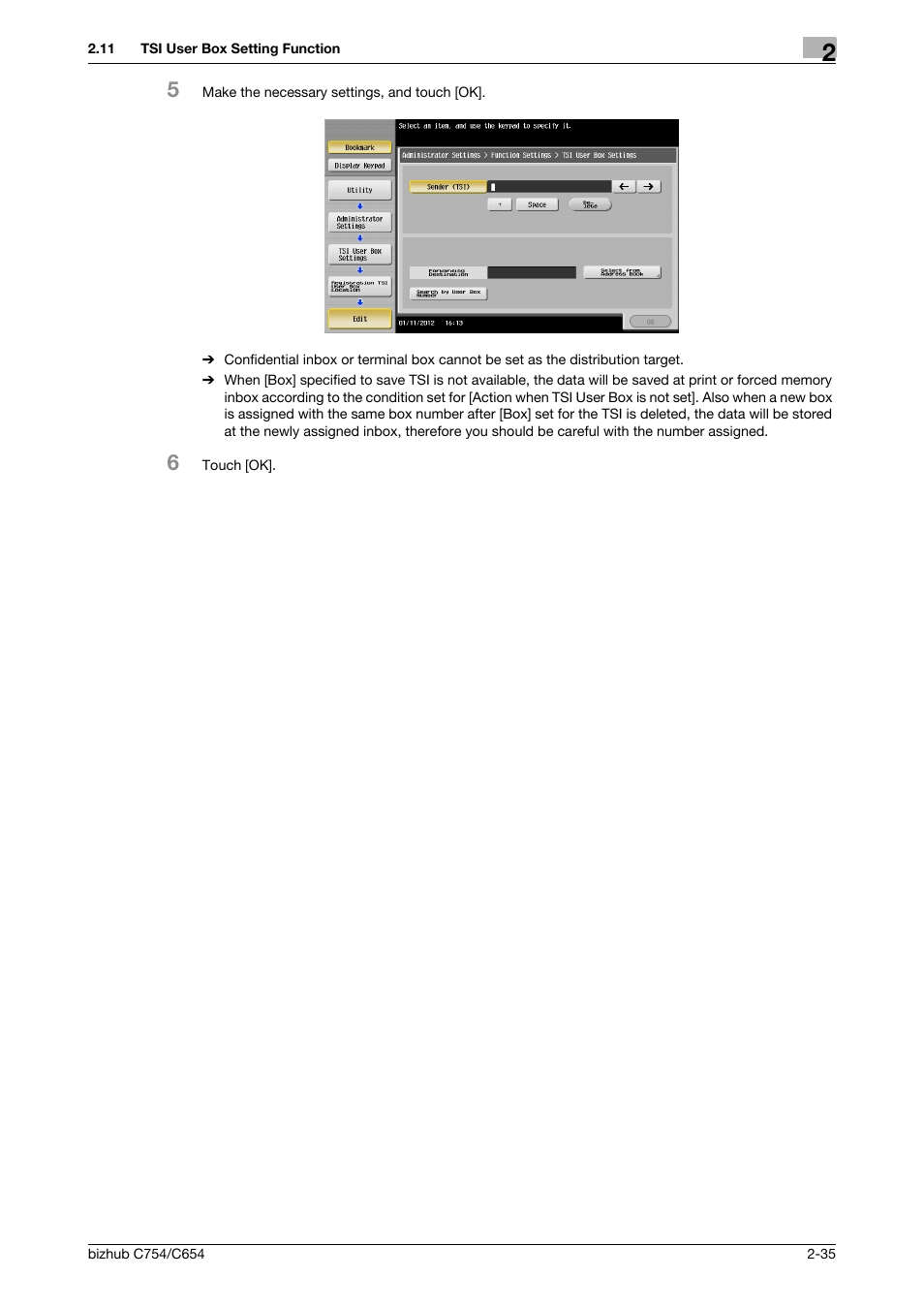 Konica Minolta bizhub C654 User Manual | Page 47 / 58