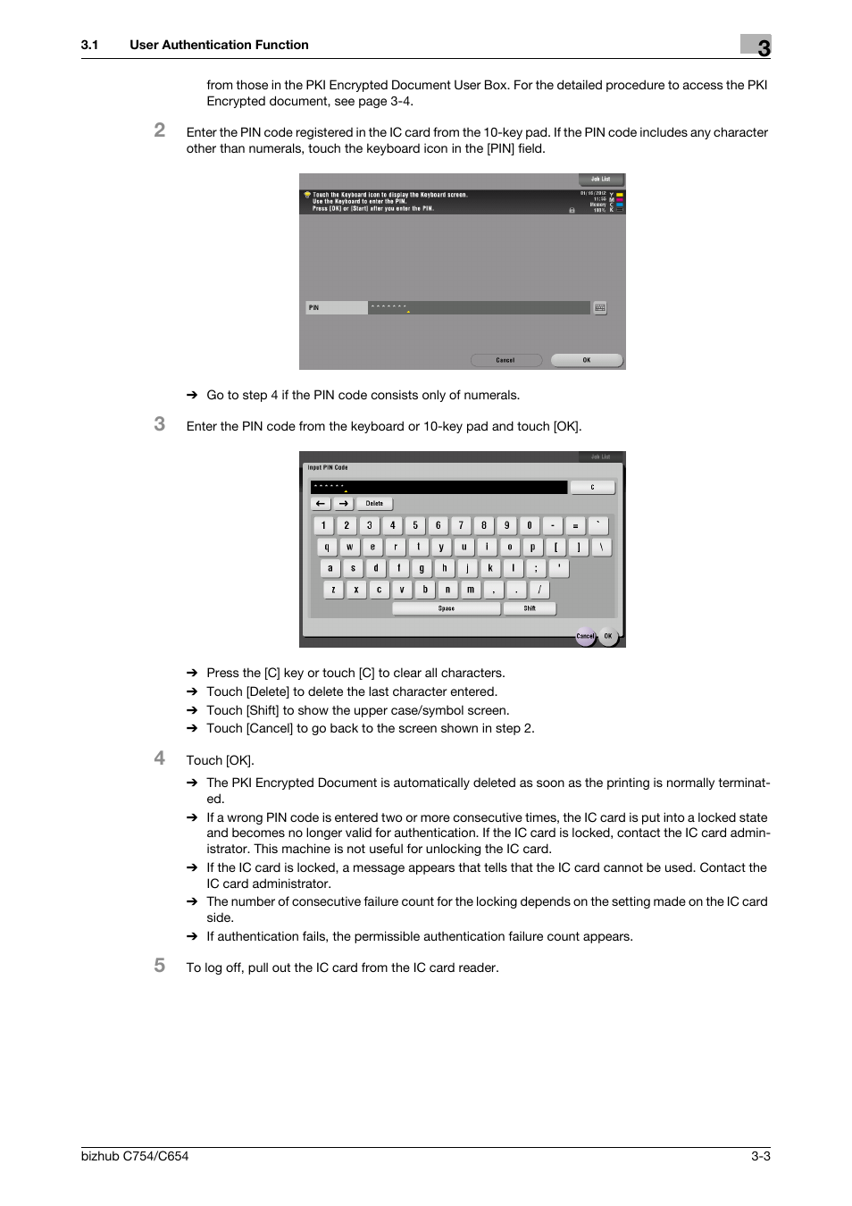 Konica Minolta bizhub C654 User Manual | Page 54 / 58