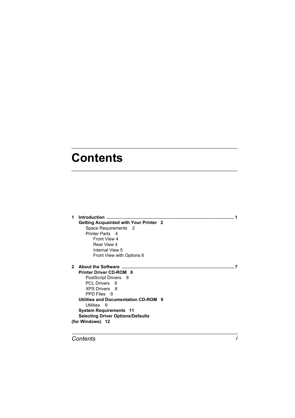 Konica Minolta pagepro 5650 User Manual | Page 5 / 238