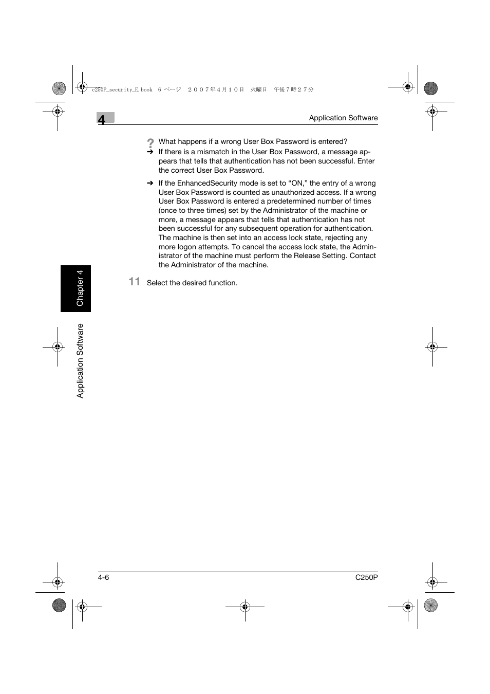 Konica Minolta bizhub C250P User Manual | Page 107 / 108