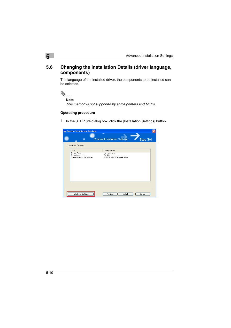 Operating procedure, Operating procedure -10 | Konica Minolta BIZHUB PRO 1050 User Manual | Page 25 / 36