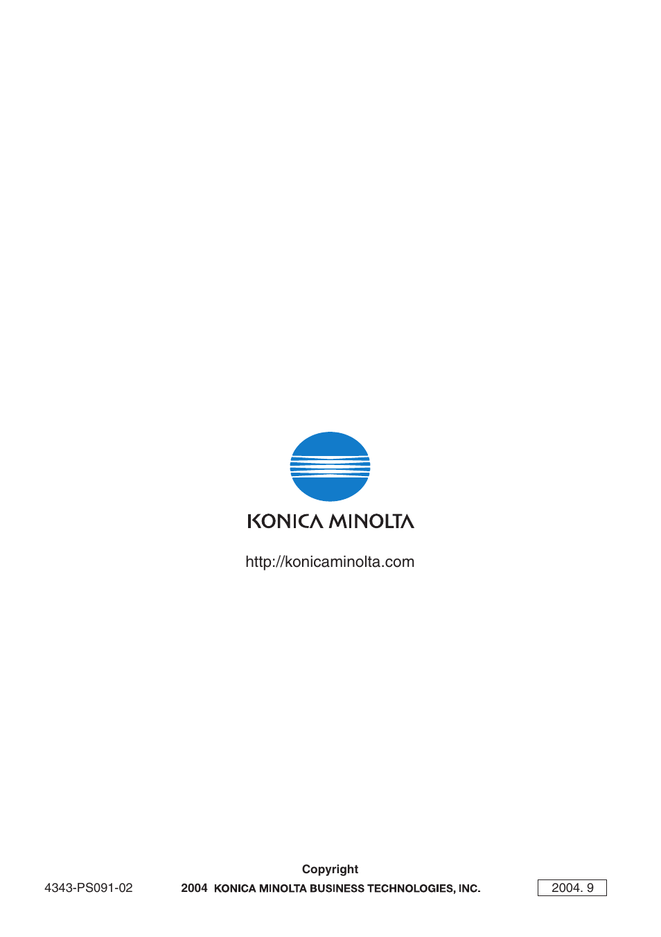 Konica Minolta BIZHUB PRO 1050 User Manual | Page 36 / 36