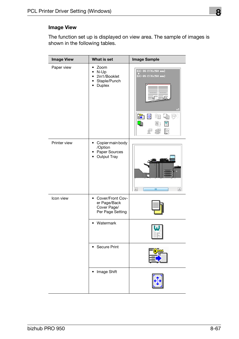 Image view | Konica Minolta bizhub PRO 950 User Manual | Page 184 / 320