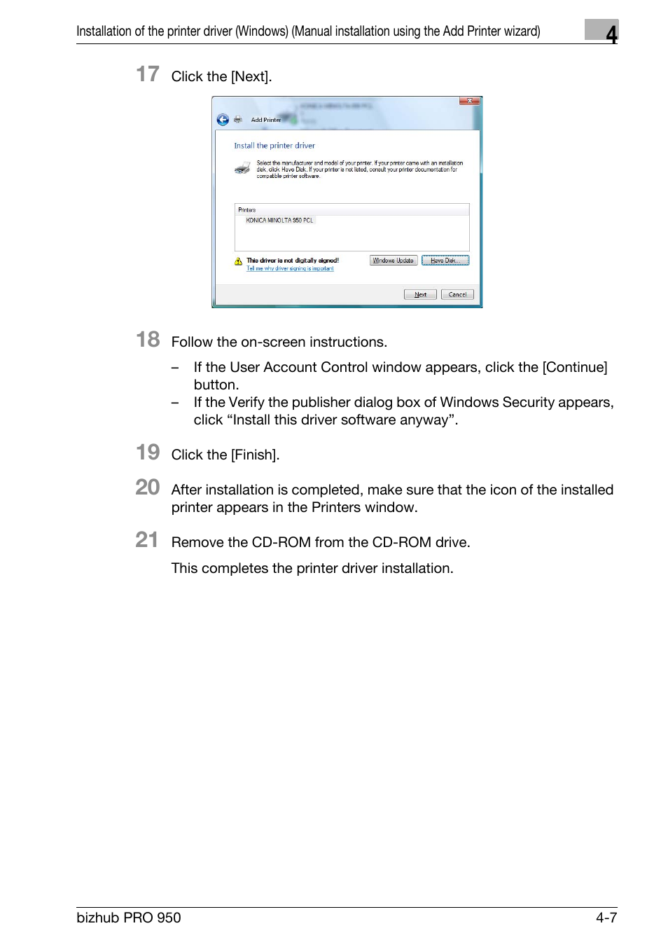 Konica Minolta bizhub PRO 950 User Manual | Page 39 / 320