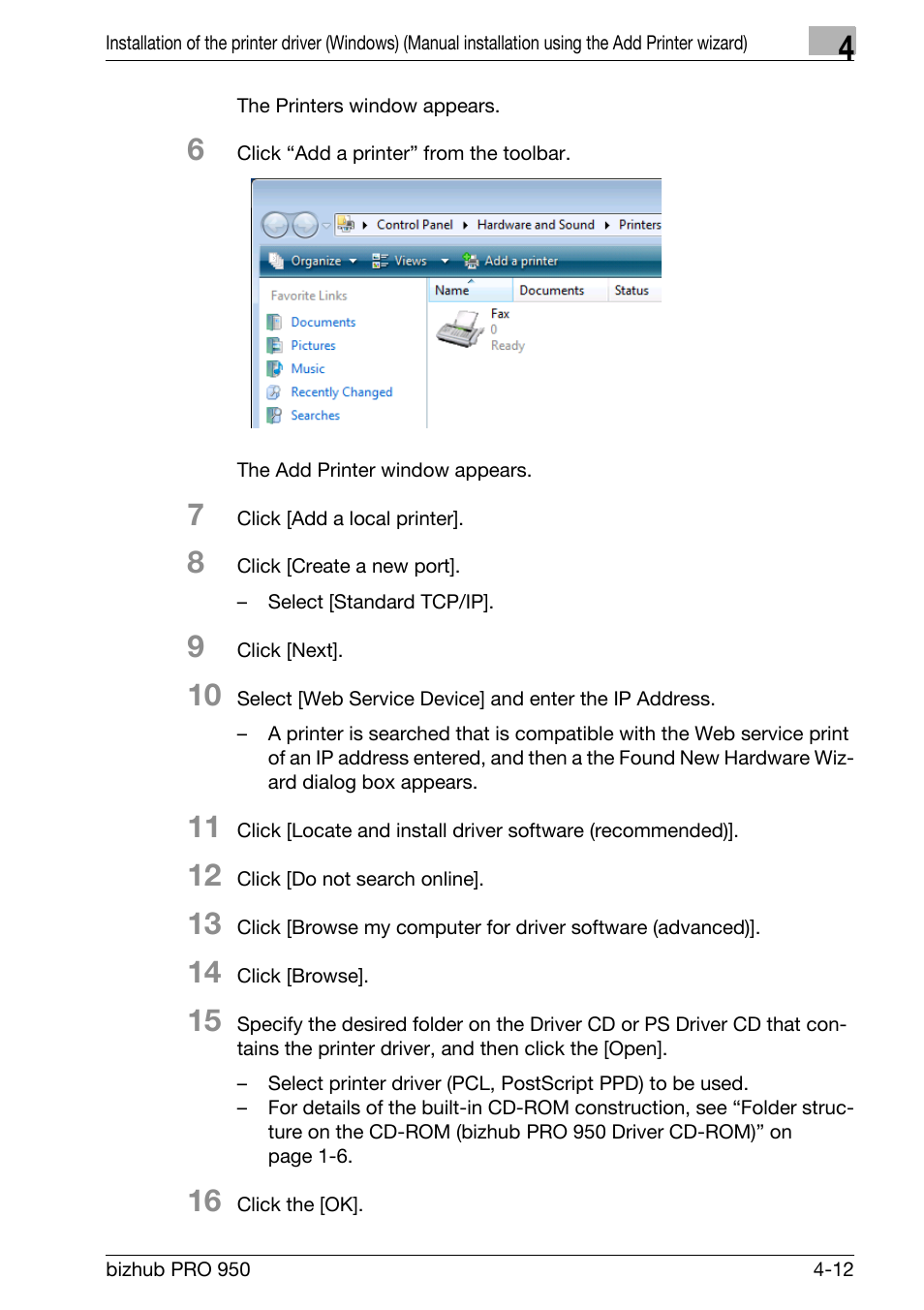 Konica Minolta bizhub PRO 950 User Manual | Page 44 / 320