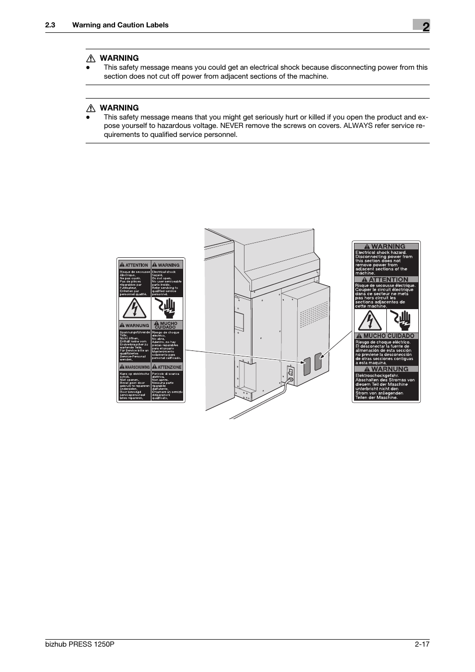Konica Minolta bizhub PRESS 1250P User Manual | Page 25 / 44