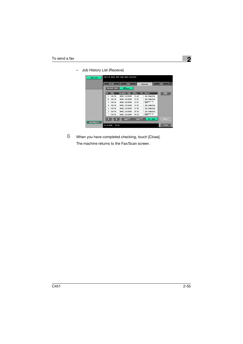 Konica Minolta FK-502 User Manual | Page 110 / 492