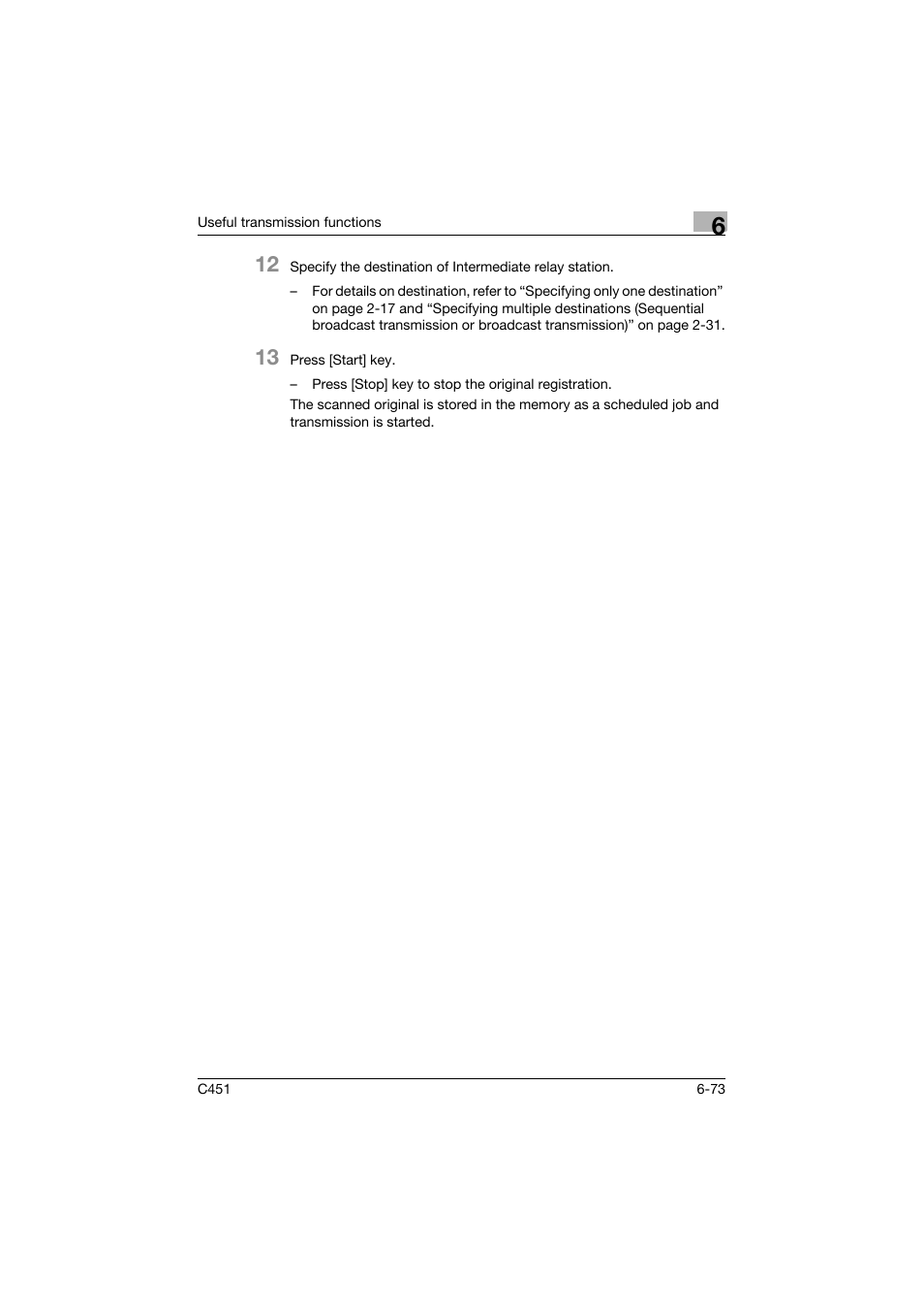 Konica Minolta FK-502 User Manual | Page 233 / 492