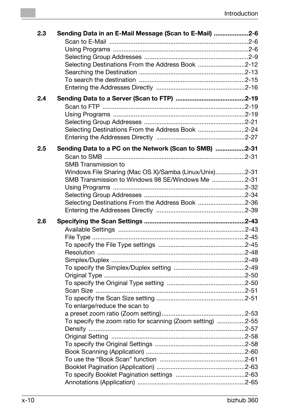Konica Minolta bizhub 360 User Manual | Page 11 / 414