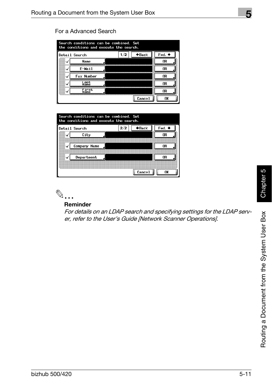 Konica Minolta bizhub 500 User Manual | Page 136 / 218