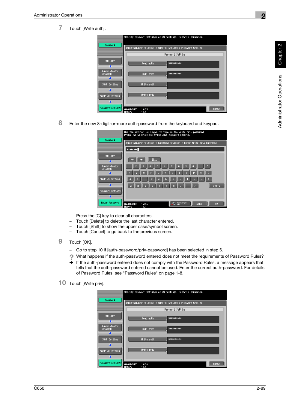 Konica Minolta bizhub C650 User Manual | Page 104 / 192