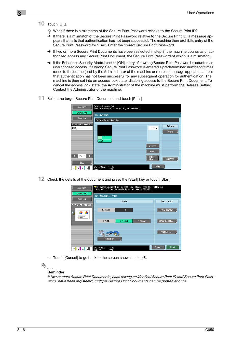 Konica Minolta bizhub C650 User Manual | Page 131 / 192