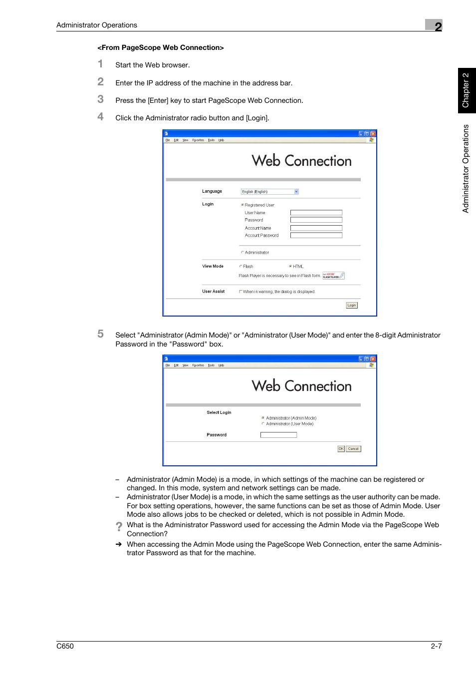 Konica Minolta bizhub C650 User Manual | Page 22 / 192