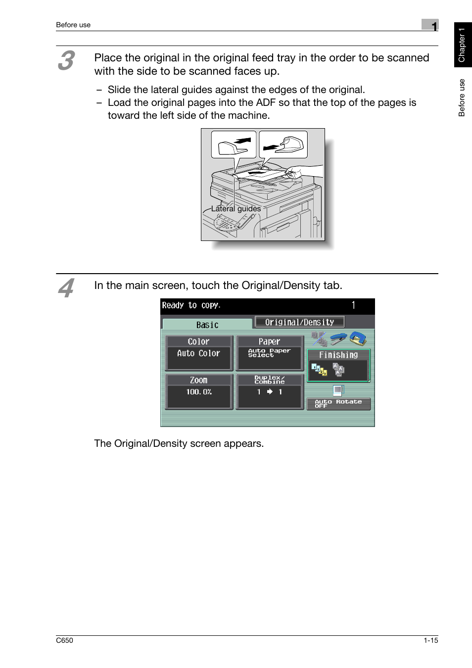 Konica Minolta bizhub C650 User Manual | Page 22 / 118