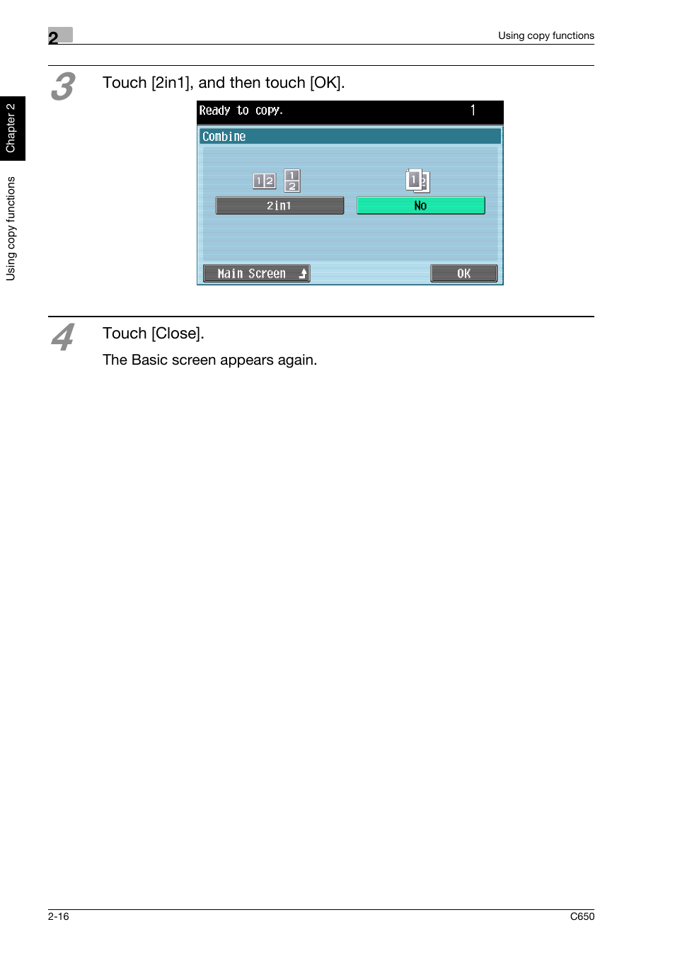 Konica Minolta bizhub C650 User Manual | Page 45 / 118