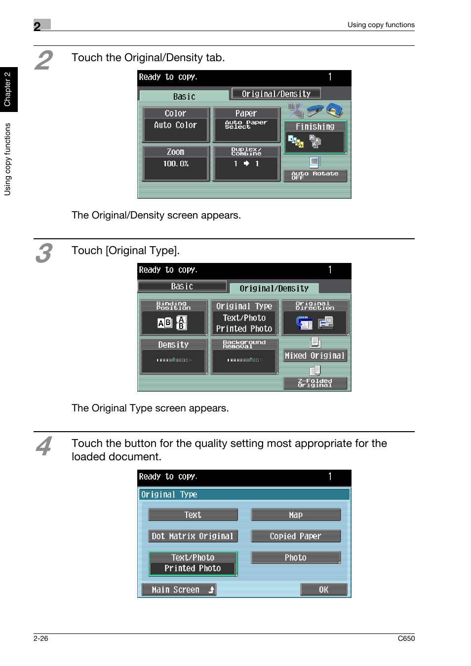 Konica Minolta bizhub C650 User Manual | Page 55 / 118