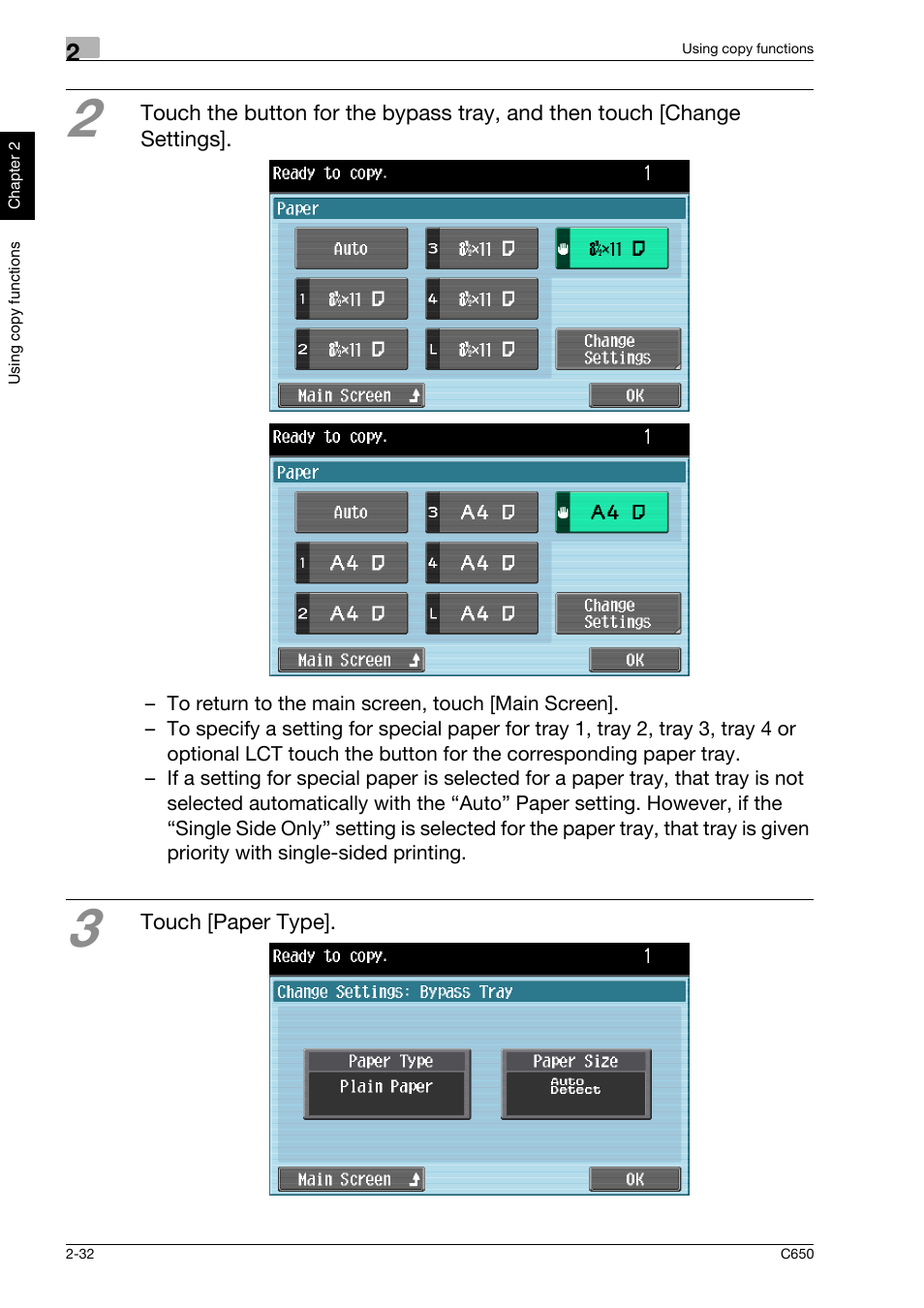 Konica Minolta bizhub C650 User Manual | Page 61 / 118