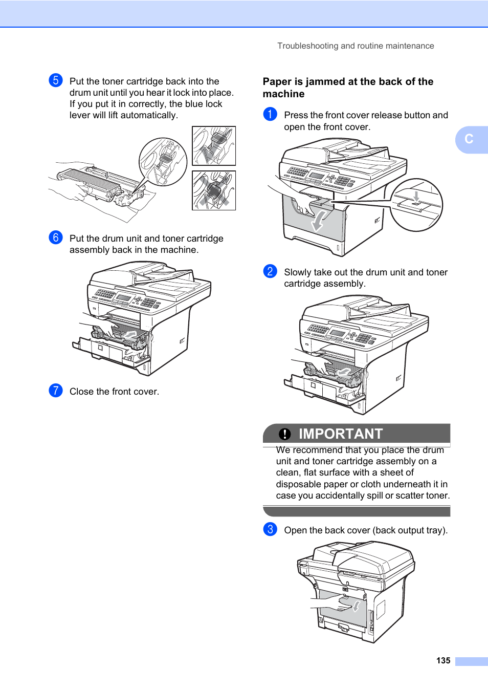 Important | Konica Minolta bizhub 20 User Manual | Page 144 / 203