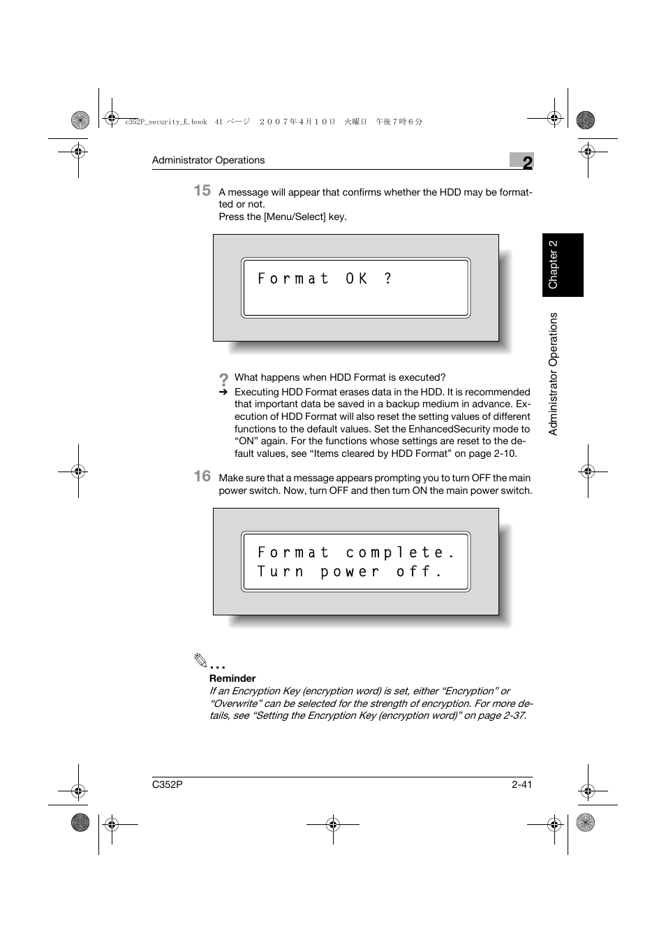 Konica Minolta bizhub C352P User Manual | Page 58 / 108