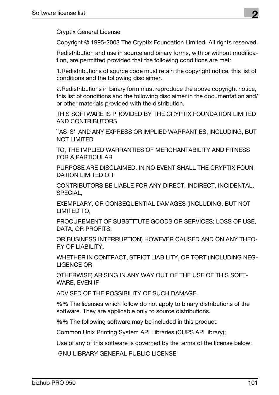 Konica Minolta bizhub PRO 950 User Manual | Page 105 / 131