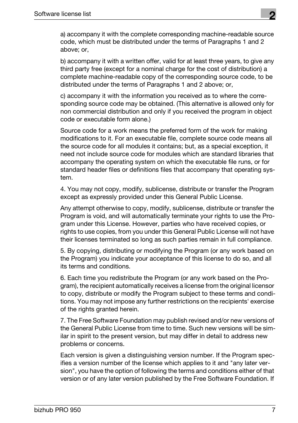 Konica Minolta bizhub PRO 950 User Manual | Page 11 / 131