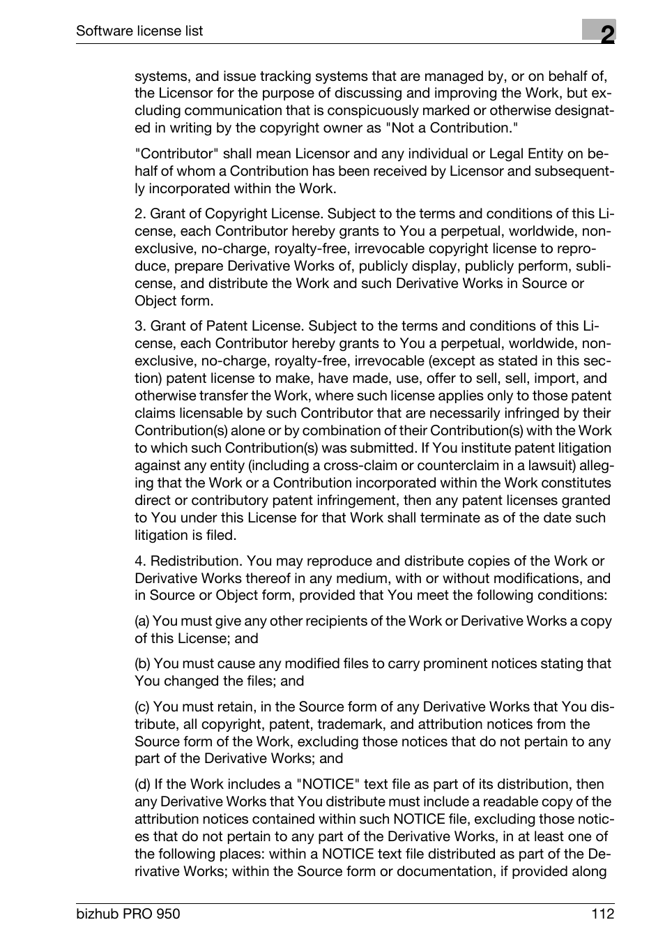 Konica Minolta bizhub PRO 950 User Manual | Page 116 / 131