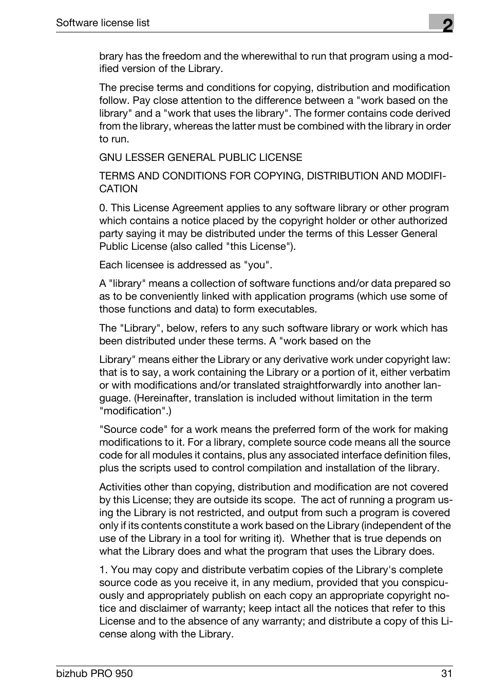 Konica Minolta bizhub PRO 950 User Manual | Page 35 / 131