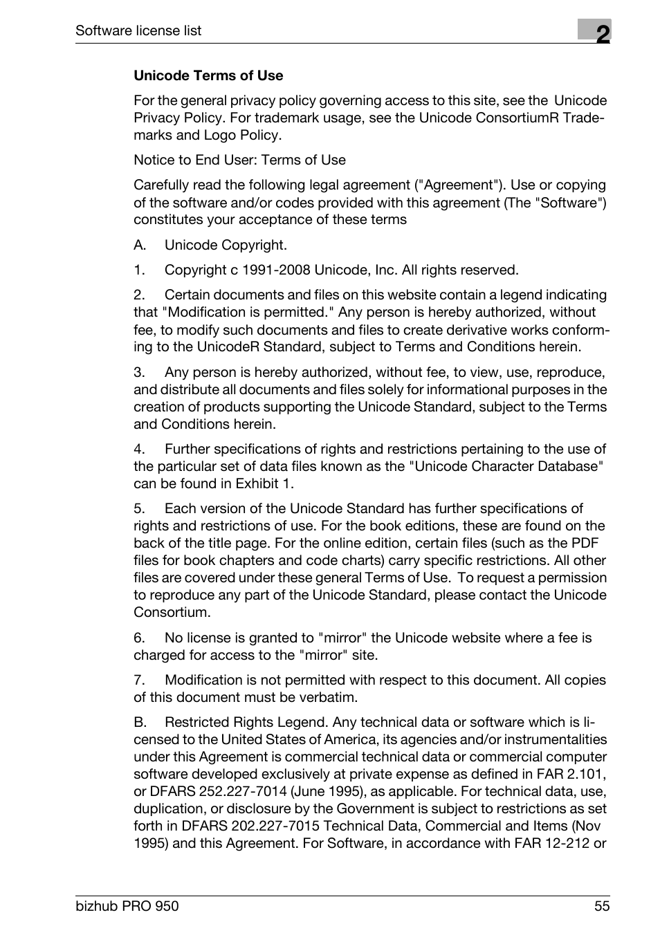 Konica Minolta bizhub PRO 950 User Manual | Page 59 / 131