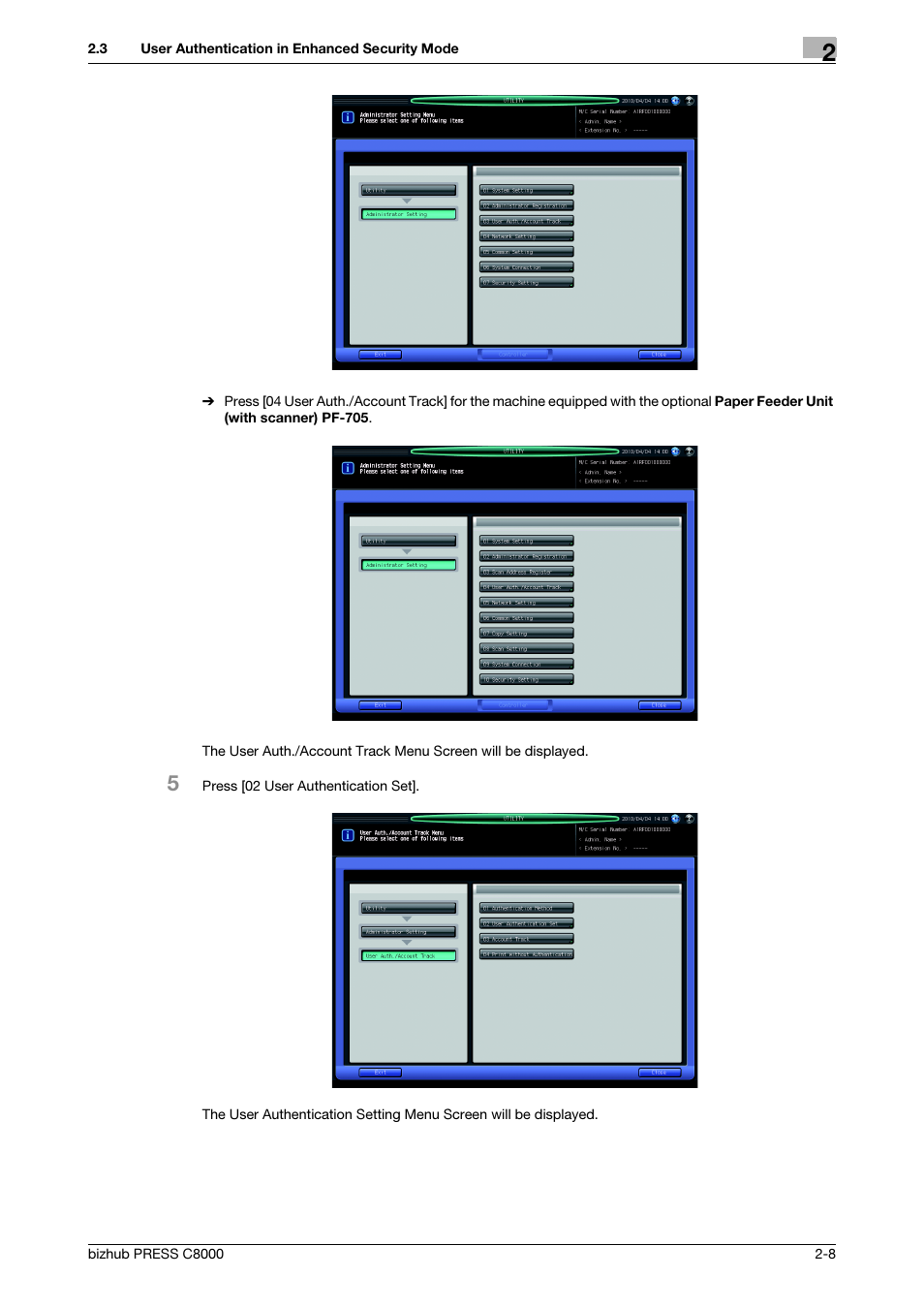 Konica Minolta bizhub PRESS C8000 User Manual | Page 15 / 48