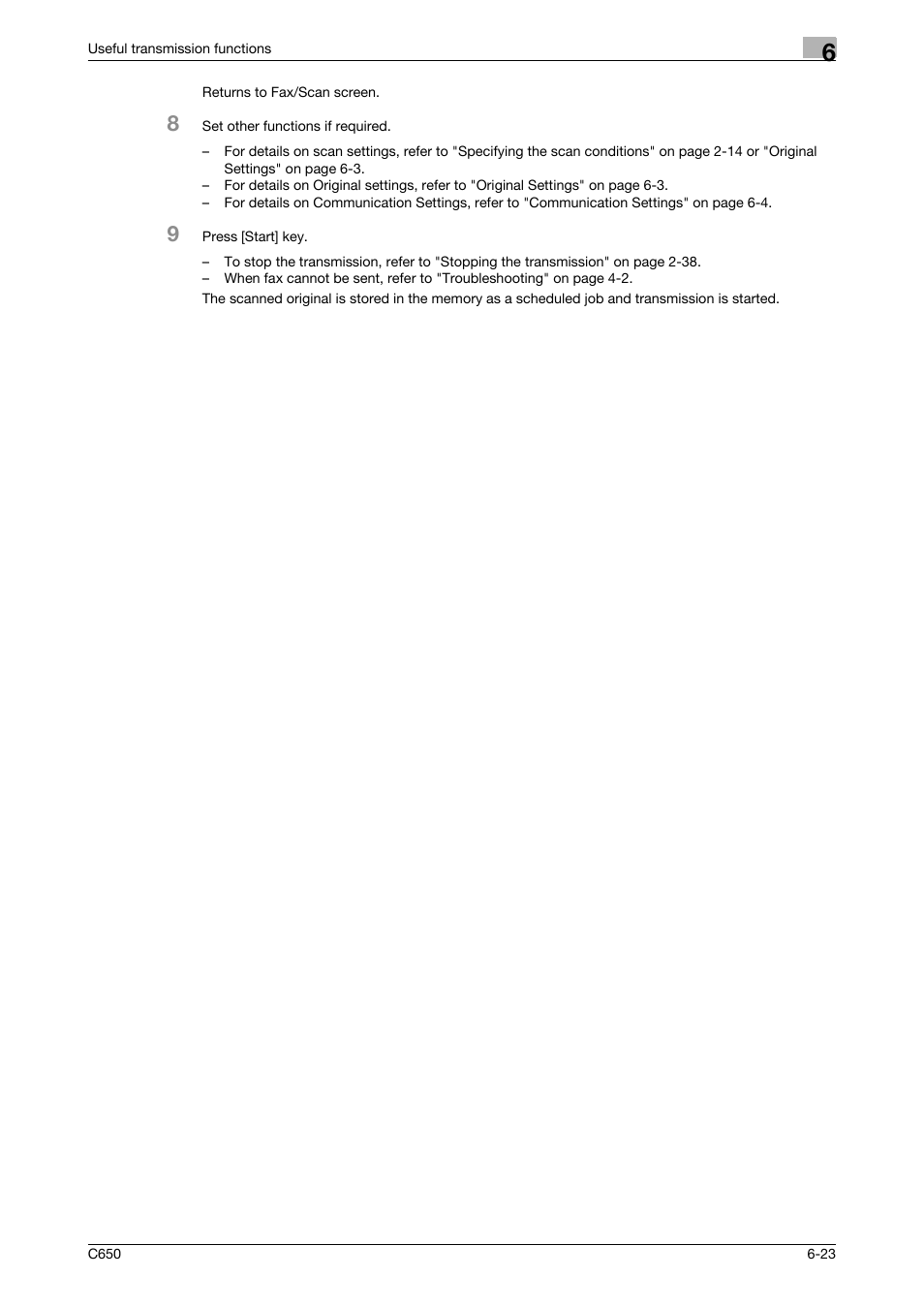 Konica Minolta bizhub C650 User Manual | Page 126 / 295