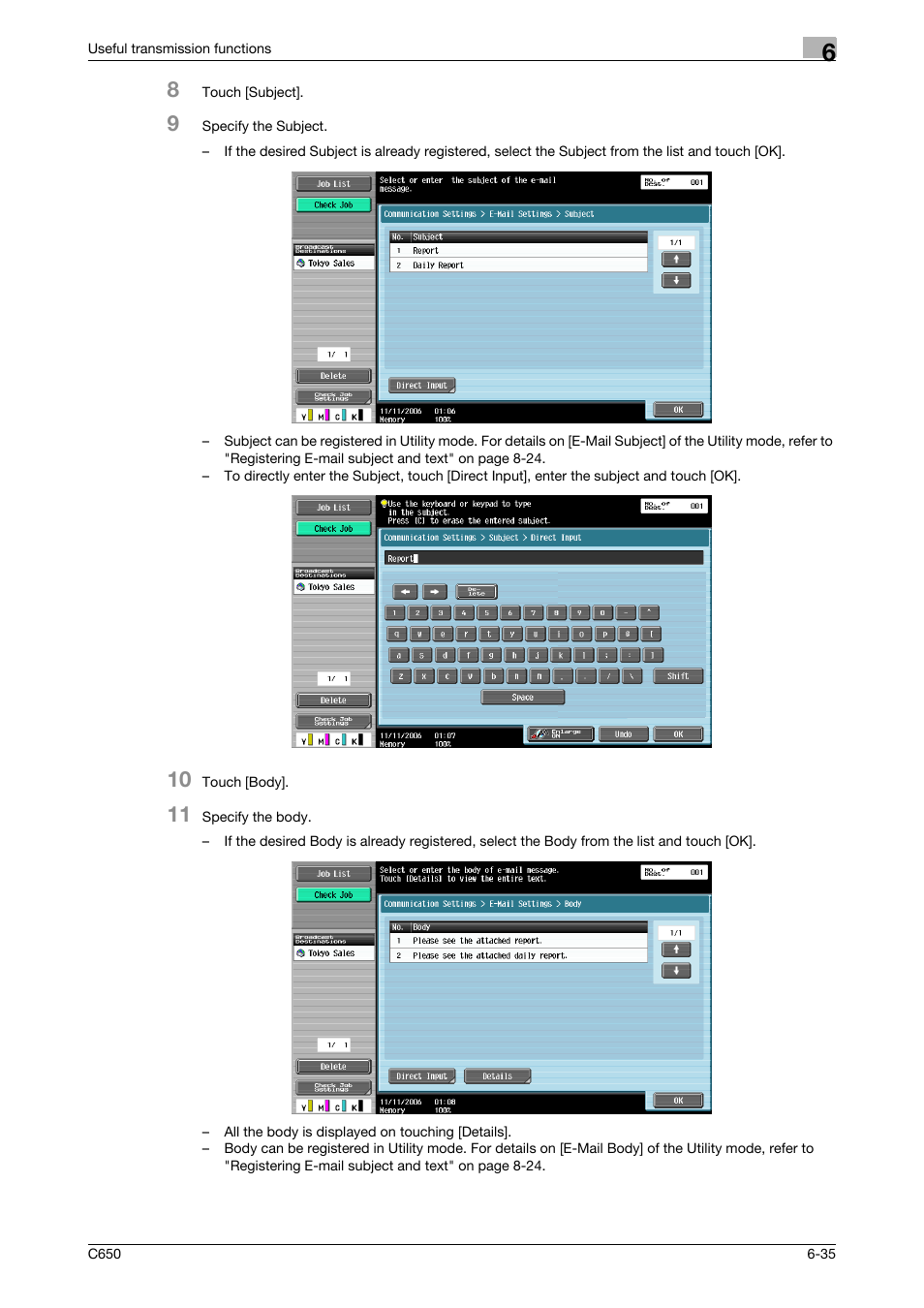 Konica Minolta bizhub C650 User Manual | Page 138 / 295