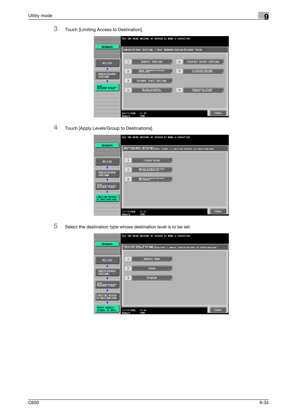 Konica Minolta bizhub C650 User Manual | Page 215 / 295