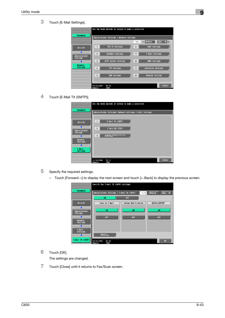 Konica Minolta bizhub C650 User Manual | Page 224 / 295