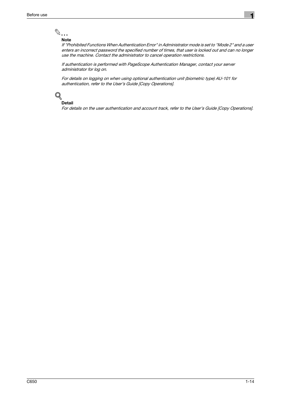 Konica Minolta bizhub C650 User Manual | Page 32 / 295