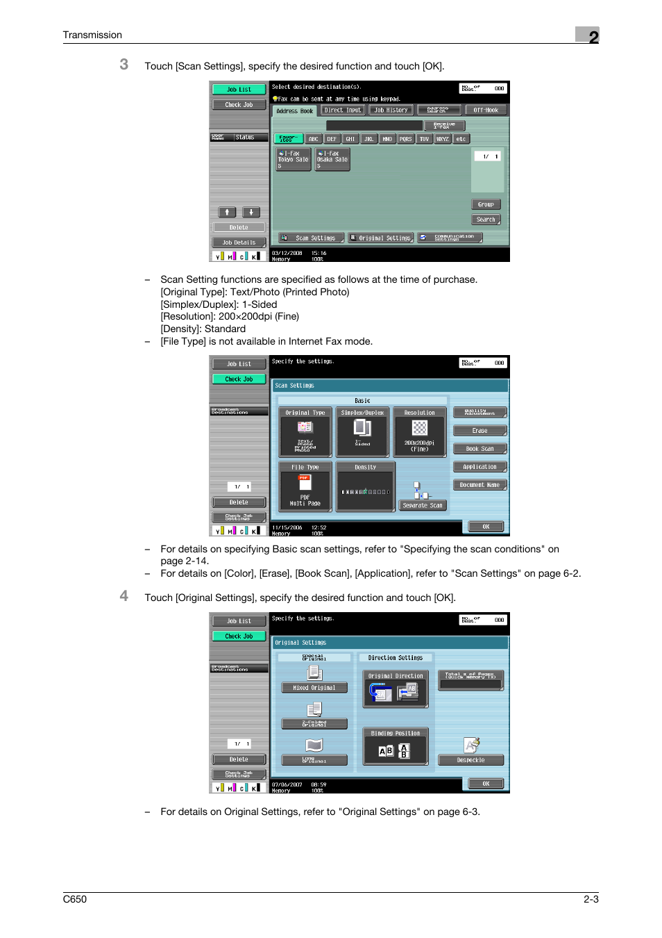 Konica Minolta bizhub C650 User Manual | Page 35 / 295