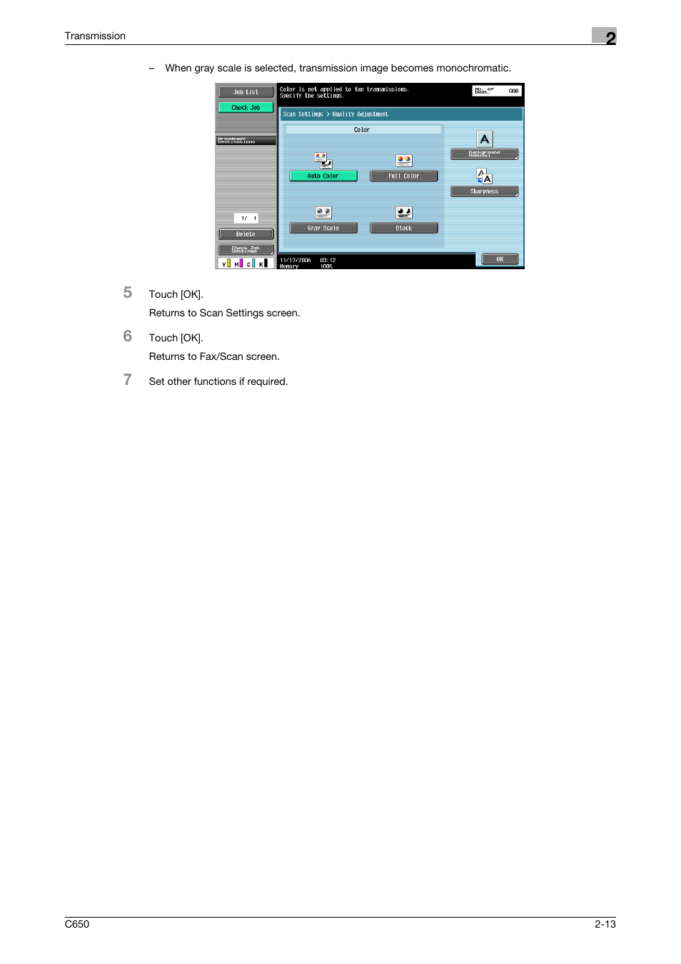 Konica Minolta bizhub C650 User Manual | Page 45 / 295