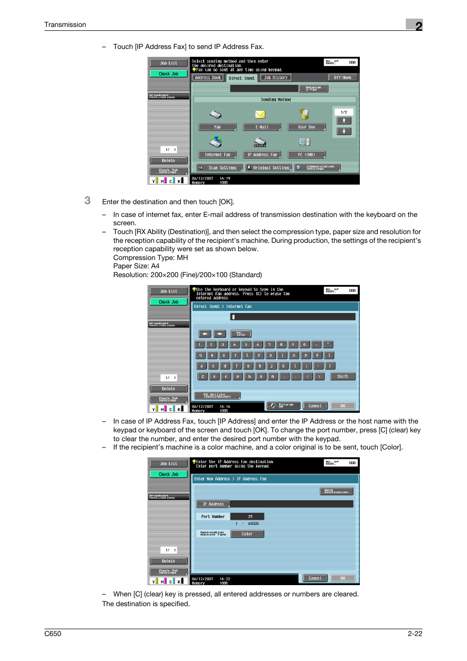 Konica Minolta bizhub C650 User Manual | Page 54 / 295