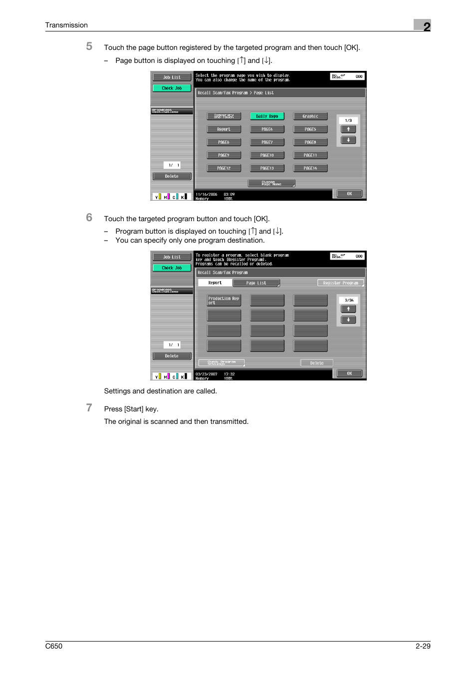 Konica Minolta bizhub C650 User Manual | Page 61 / 295