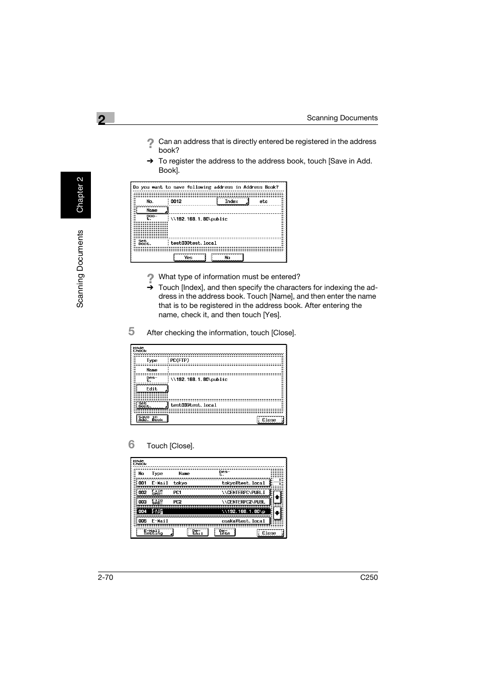 Konica Minolta bizhub C250 User Manual | Page 103 / 396