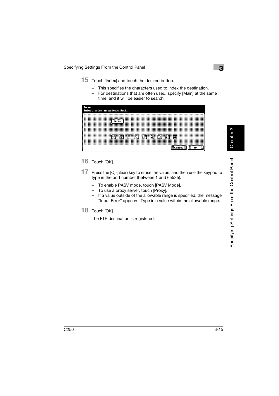 Konica Minolta bizhub C250 User Manual | Page 126 / 396