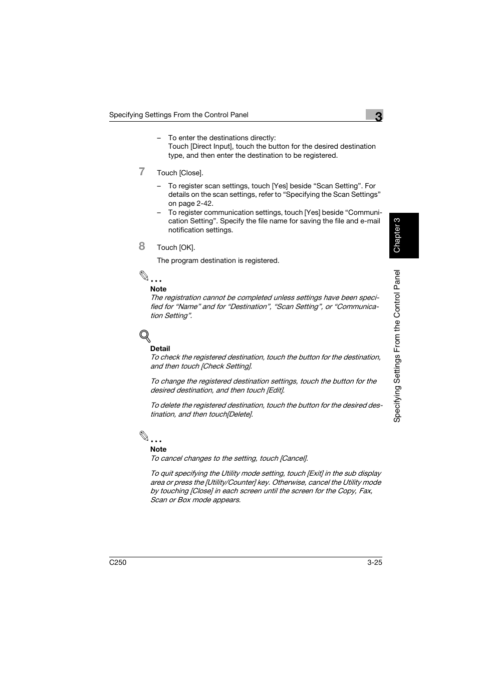 Konica Minolta bizhub C250 User Manual | Page 136 / 396