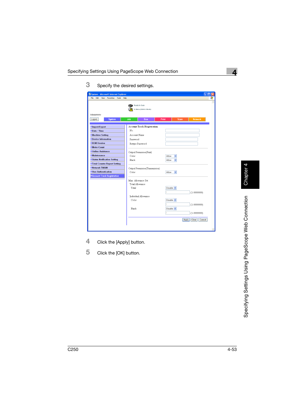 Konica Minolta bizhub C250 User Manual | Page 312 / 396