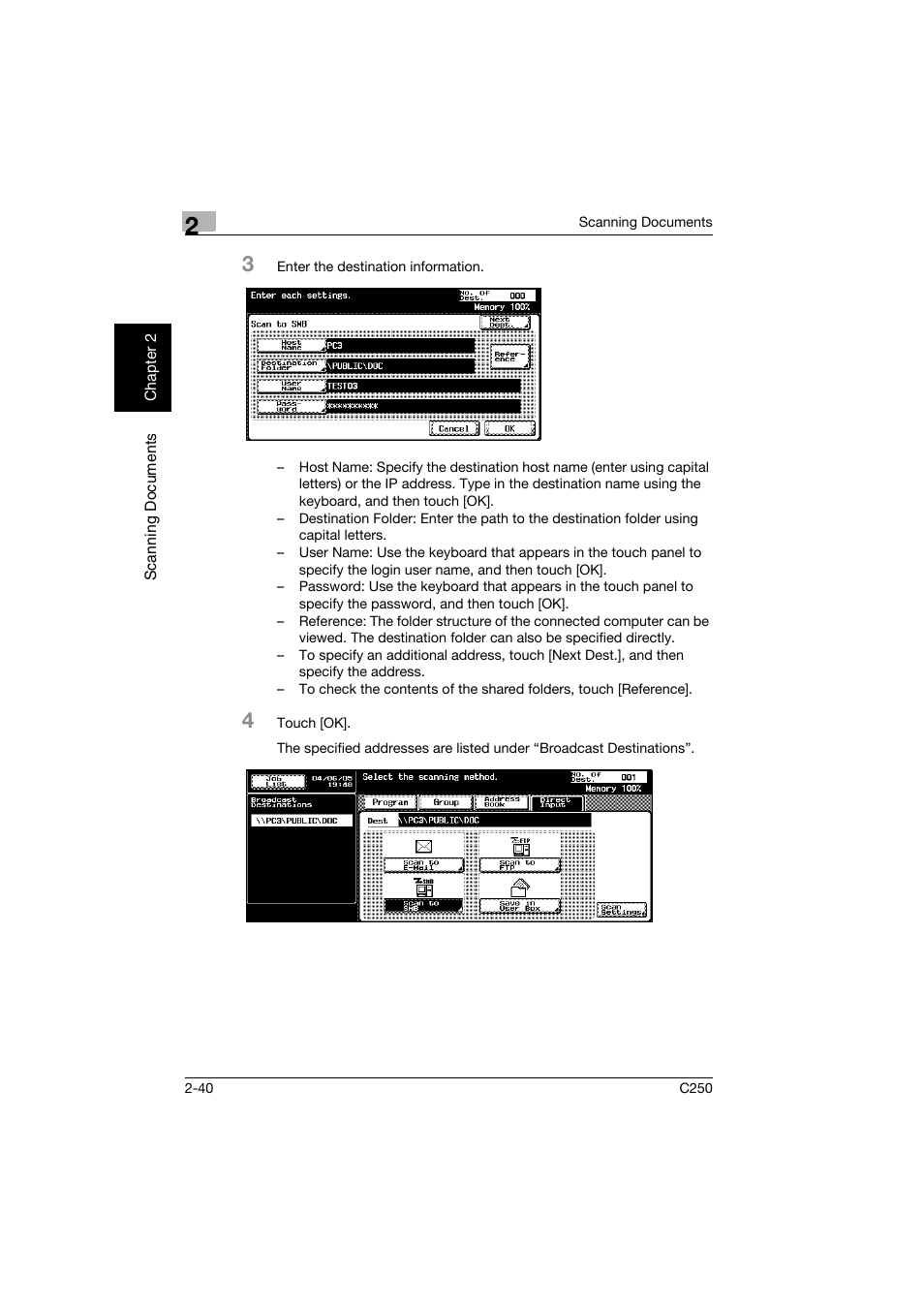 Konica Minolta bizhub C250 User Manual | Page 73 / 396
